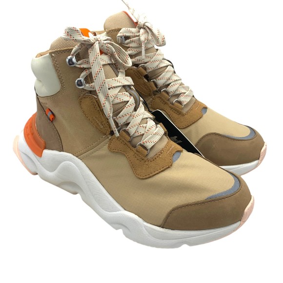 NWOB Sorel Kinetic Rnegd Conquest Sneaker Boot in Tawny Buff, Canoe Size 9.5 - Picture 2 of 9